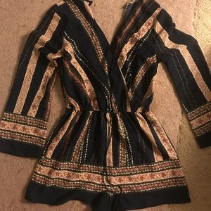 Charlotte Russe long sleeve romper